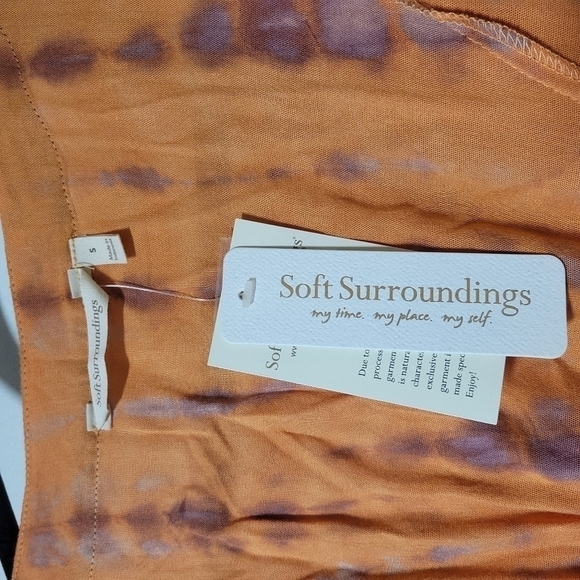 Soft Surroundings  NWT Sunset Bali Maxi Dress size small. - Picture 9 of 12